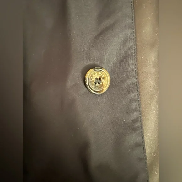 Loro Piana Black Trench Coat with Matte Finish - Picture 10 of 16